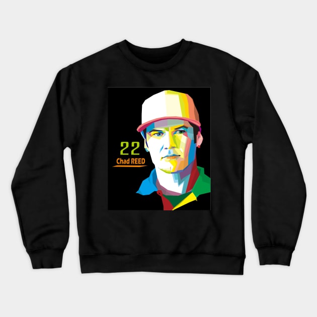 Motocross racer Chad Reed Crewneck Sweatshirt by Madiaz